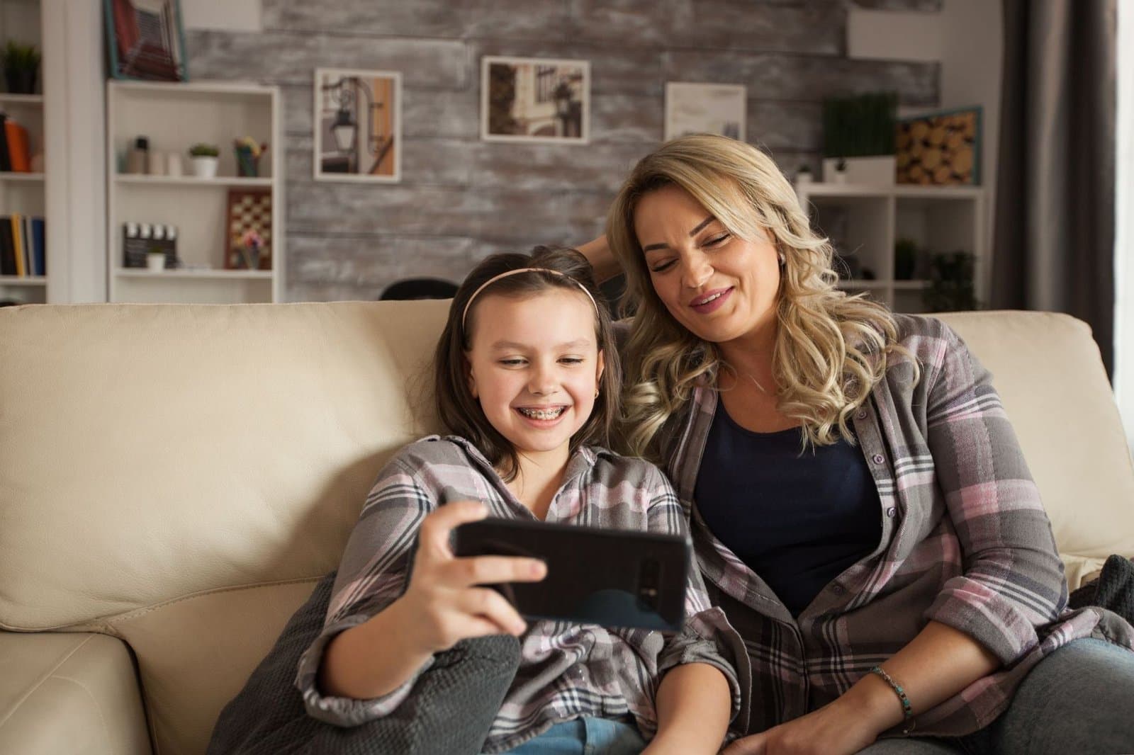 Mom-and-daughter